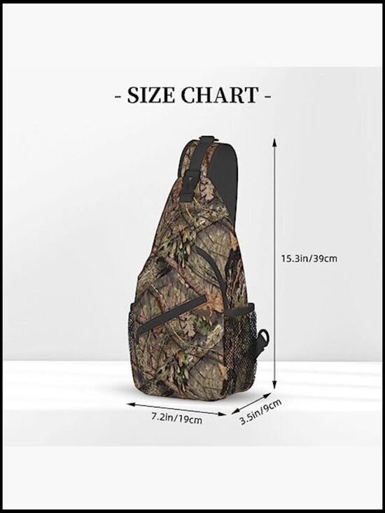 Sling Bag Crossbody Shoulder Chest Backpack Lightweight Casual Daypack Outdoor main image 4